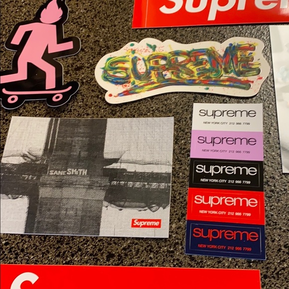 Supreme/Cactus Jack sticker pack - Picture 5 of 5